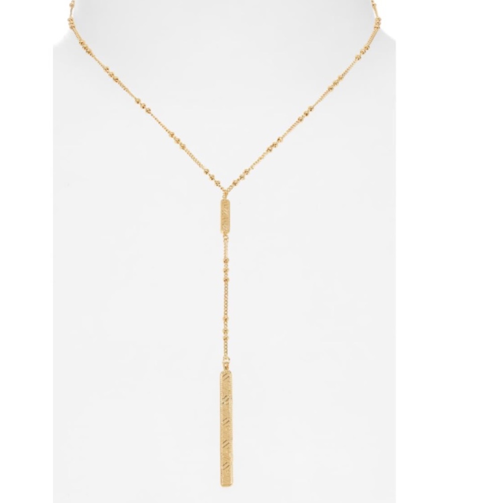 Gorjana Cobra Lariat Necklace